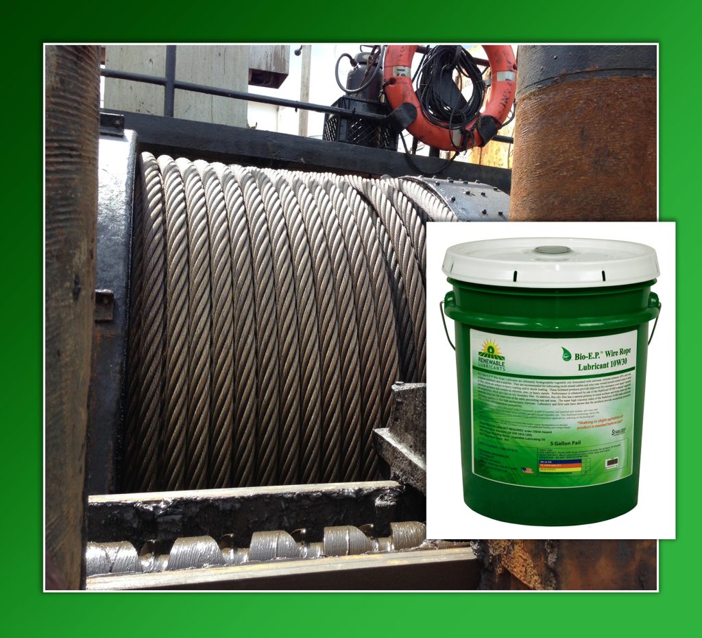 Environmentally Friendly Bio E P Wire Rope Lubricants Protect Wire Rope