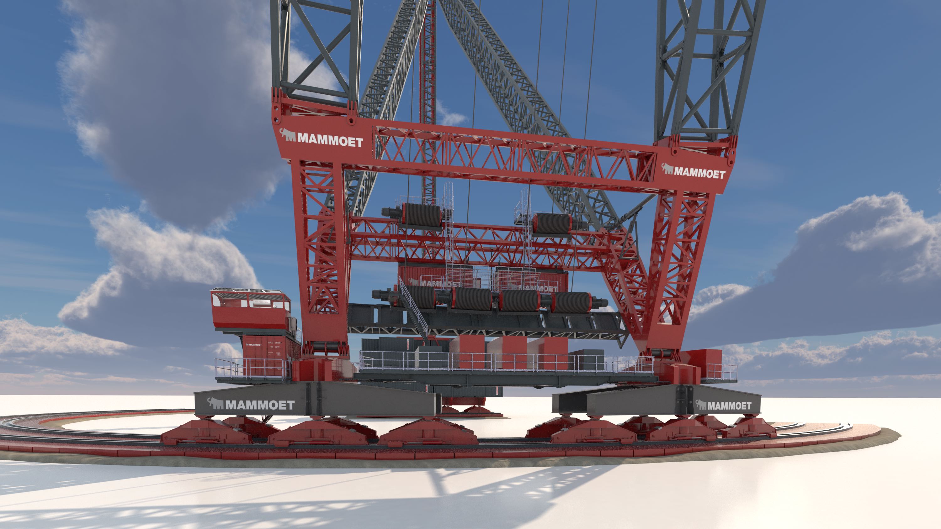 Mammoet launches new super heavy lift crane - Crane and Hoist